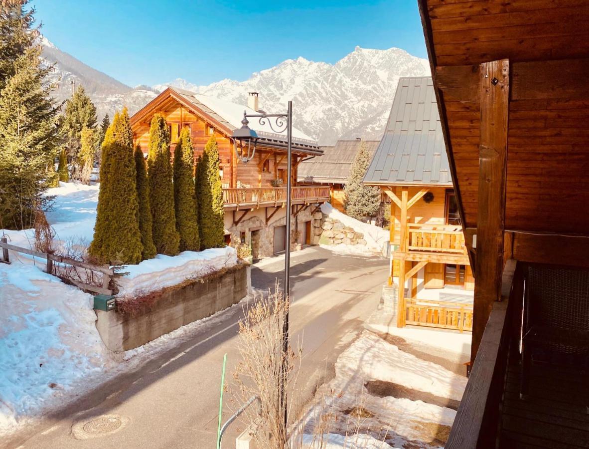 Villa Chalet Marcel Puy-Saint-Vincent Pieds Des Pistes Exterior foto